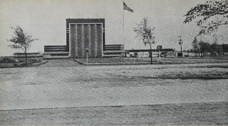 Bel Air Drive-In Theatre - Screen From Back - Photo From Rg